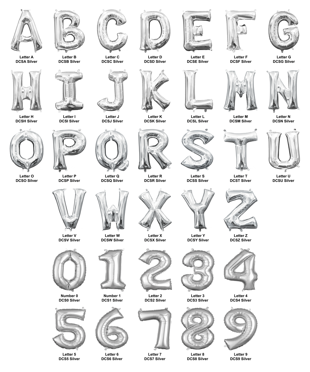 deco10 16in numbers/letters